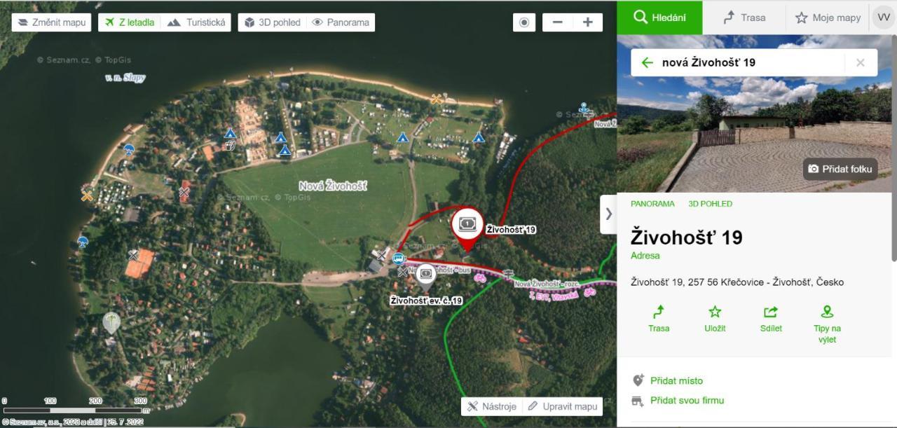 Slapy, Slapska Prehrada - Nova Zivohost Апартаменты Krecovice